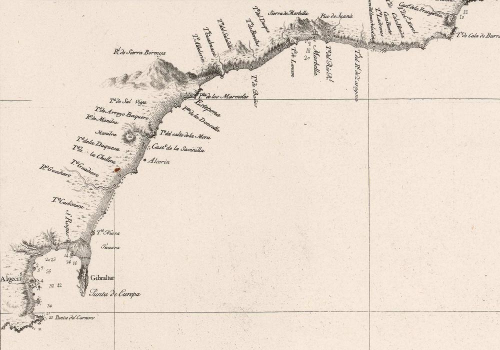 Atlas Marítimo de España 1782