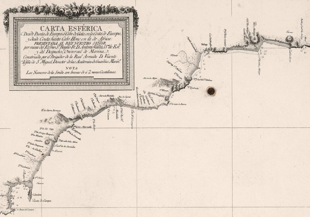 Atlas Marítimo de España 1782