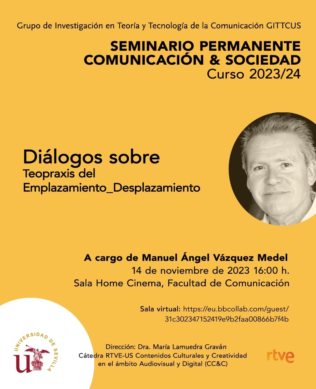 Diálogos sobre Teopraxis del Emplazamiento_Desplazamiento. Manuel Ángel Vázquez Medel