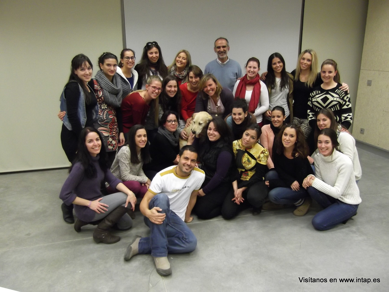 Clases en la Universidad Pablo de Olavide (diciembre 2013)