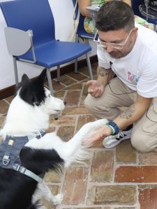 David Ordóñez ejecuta una actividad con Breva