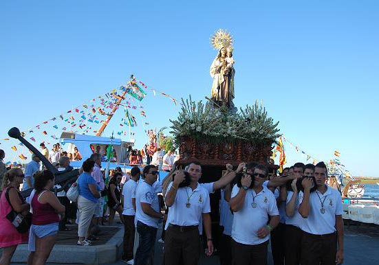 Procesión de la Virgen del Carmen