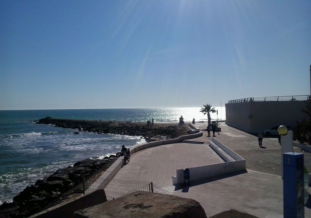 Vista desde el dique de abrigo