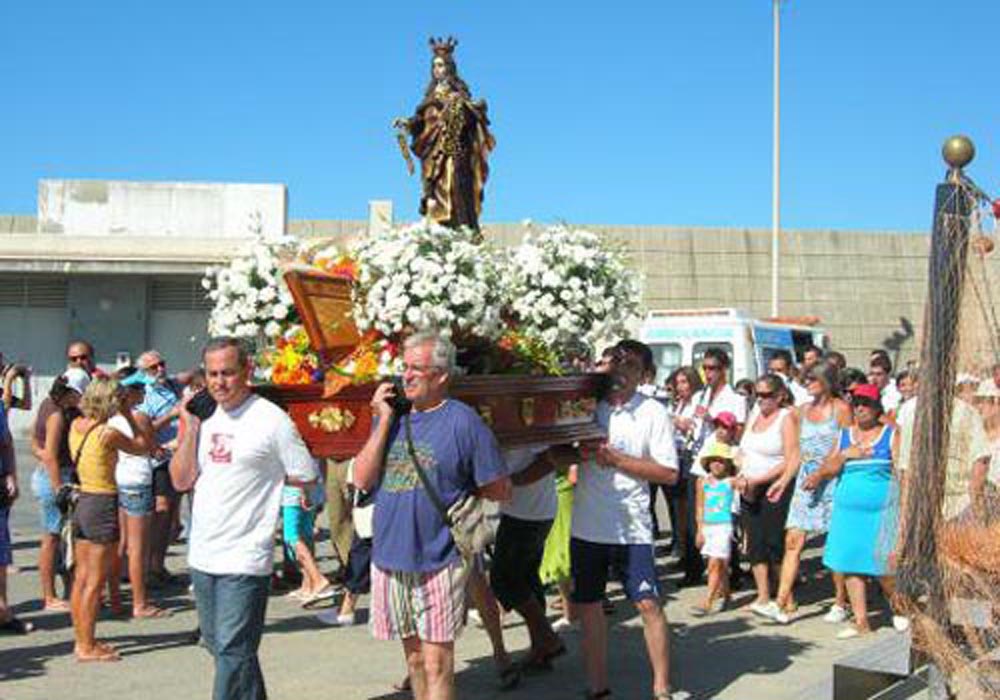 Procesión marítima Virgen del Carmen