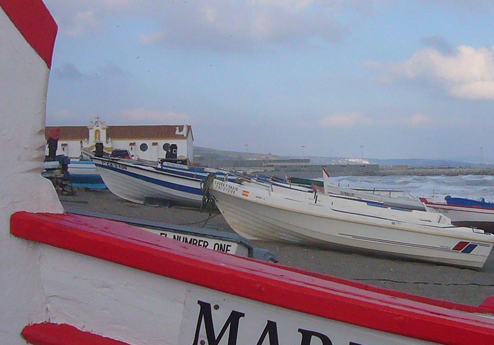 Parroquia Nuestra Señora del Carmen desde la playa