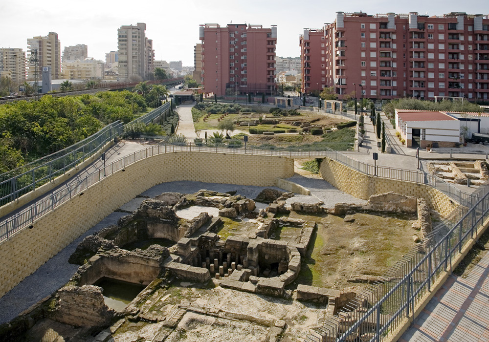 Restos arqueológicos de las Termas de Torreblanca