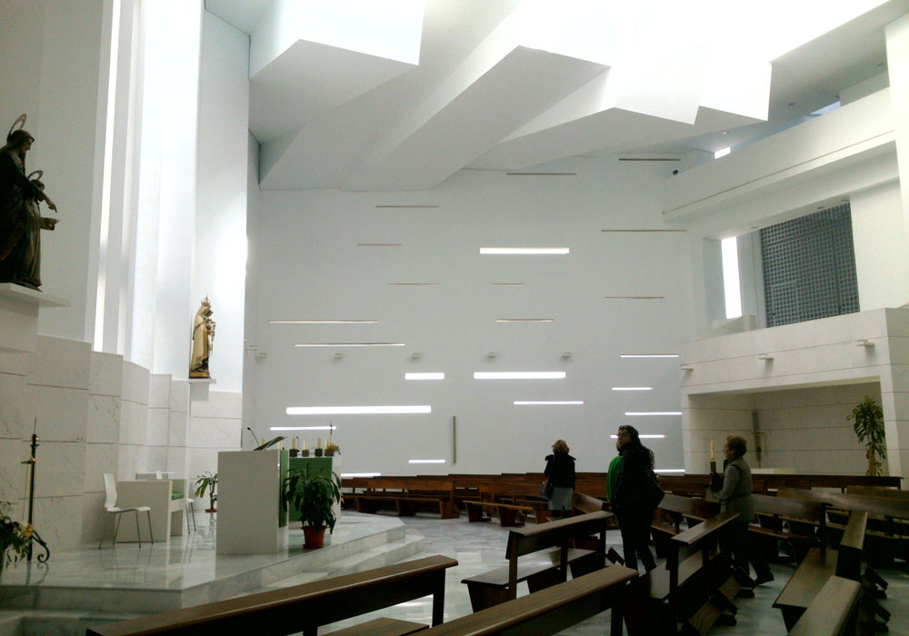 Interior de la Parroquia de Santa Ana y San Joaquín