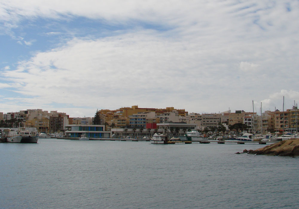 Vista del puerto deportivo