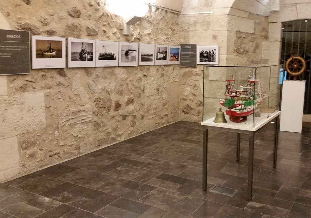 Exposición sobre la pesca en el Castillo de San Andrés